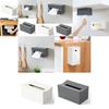 Stylish Nordic Style Wall-mounted Tissue Holder Creative Kitchen Paper Box Ins Seamless Design
