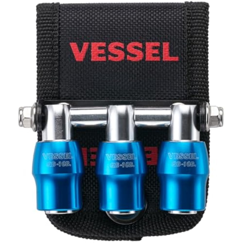 VESSEL (Vessel) Quick Catcher Triple Holder Blue QB-10B3B
