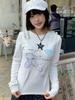 Autumn/Winter Spicy Girl Long-Sleeve Cropped T-shirt for Women - Slimming, Flattering, Versatile Base Layer Top
