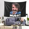 Murat Erdem Erdemin Turkish Winker Tapestry Wall Hanging Aesthetic Home Decoration Tapestries for Living Room Bedroom