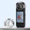Copertura Protettiva per Obiettivo Action Camera per Insta360 X4 Leggera a Clip Rapida per Fotocamera Sportiva Protezione Anti-appannamento in PC
