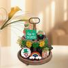 Festive Table Decor Farm Signs Patrick's Day Tiered Tray Bedroom Dormitory Decor Suitable for Patrick's Day Party Supply