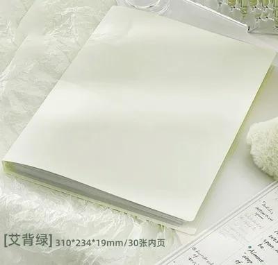 A4 folder, paper storage bag, office supplies folder, information booklet, transparent insert, paper folder,