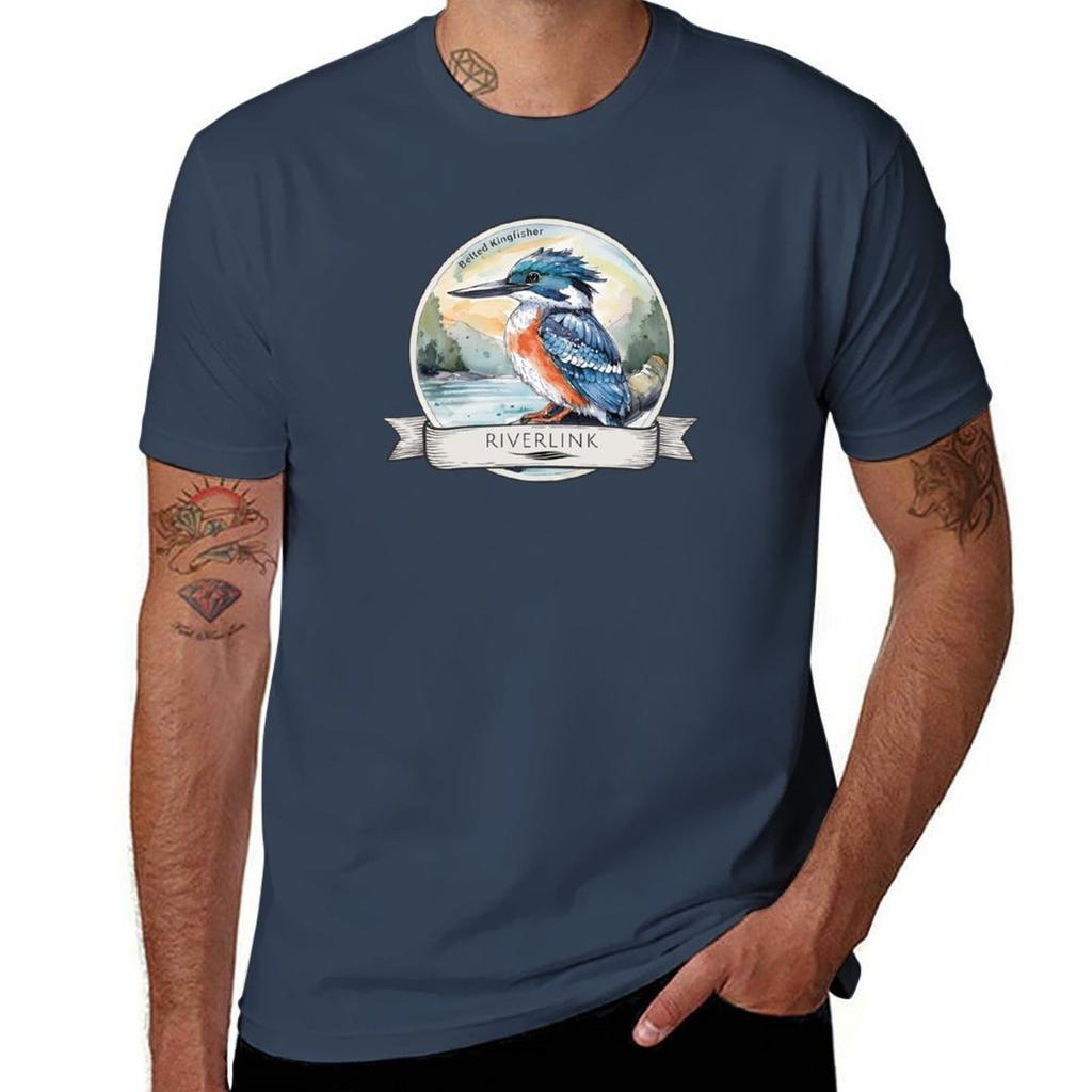 Masterworks Belted Kingfisher TShirt Summer Holiday TShirt