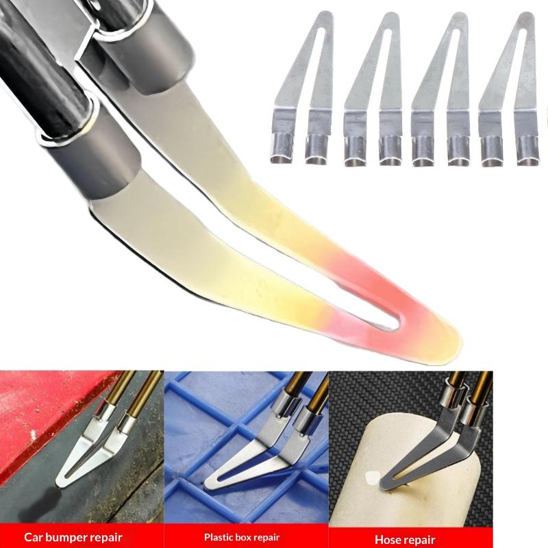 3/5/10Pcs Welding Smoothing Tip Hot Stapler Repair Tool 45 Degree Elbow Design For Car Bumper Plastic Repair Welding Tools