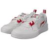 Li-Ning Bequeme Einfache Rutschfeste Verschleißfeste Stoßdämpfende Low-Top Skateschuhe Herren Sneaker Weiß Rot AGCU543-3