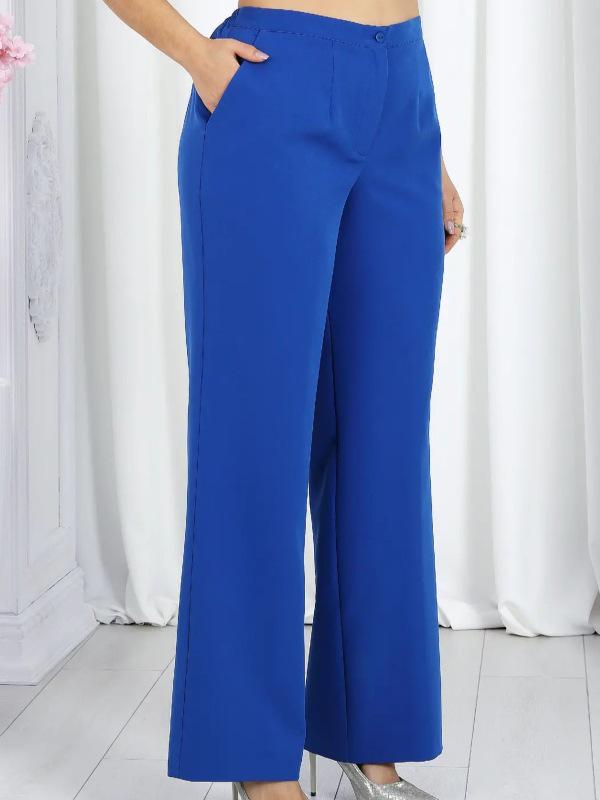 2026 Women's Loose Casual Chiffon Autumn Suit: Solid Color Top and Pants Set