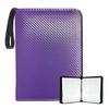 Leather Anime Trading Card Holder 4/6-Grid Game Card Collections Pack Baseball Card Storge Bag For Storage 400/900 Cards Holded