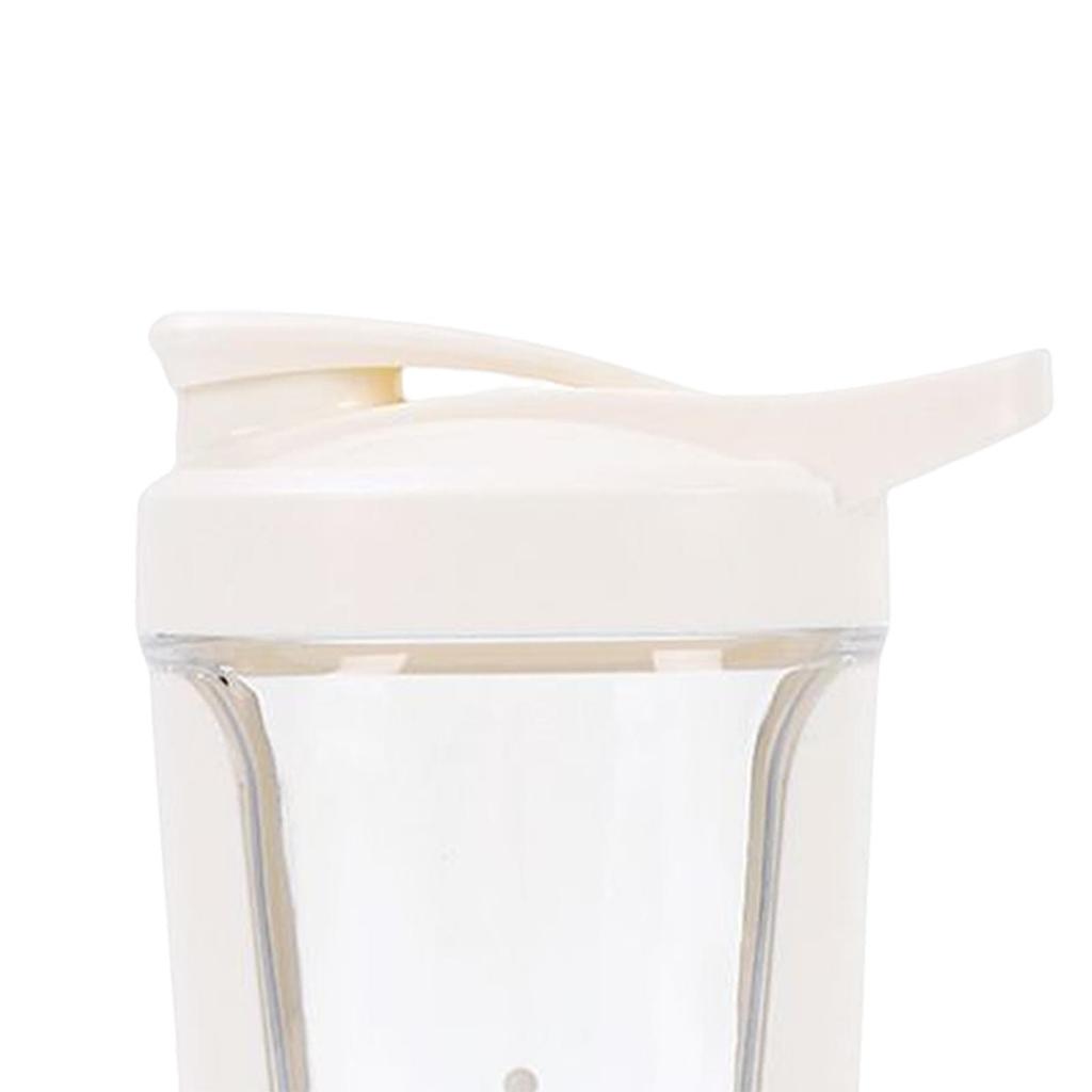 Handheld Electric Shaker Bottles Battery Operated Protein Bottle 350ml Cup Drink
