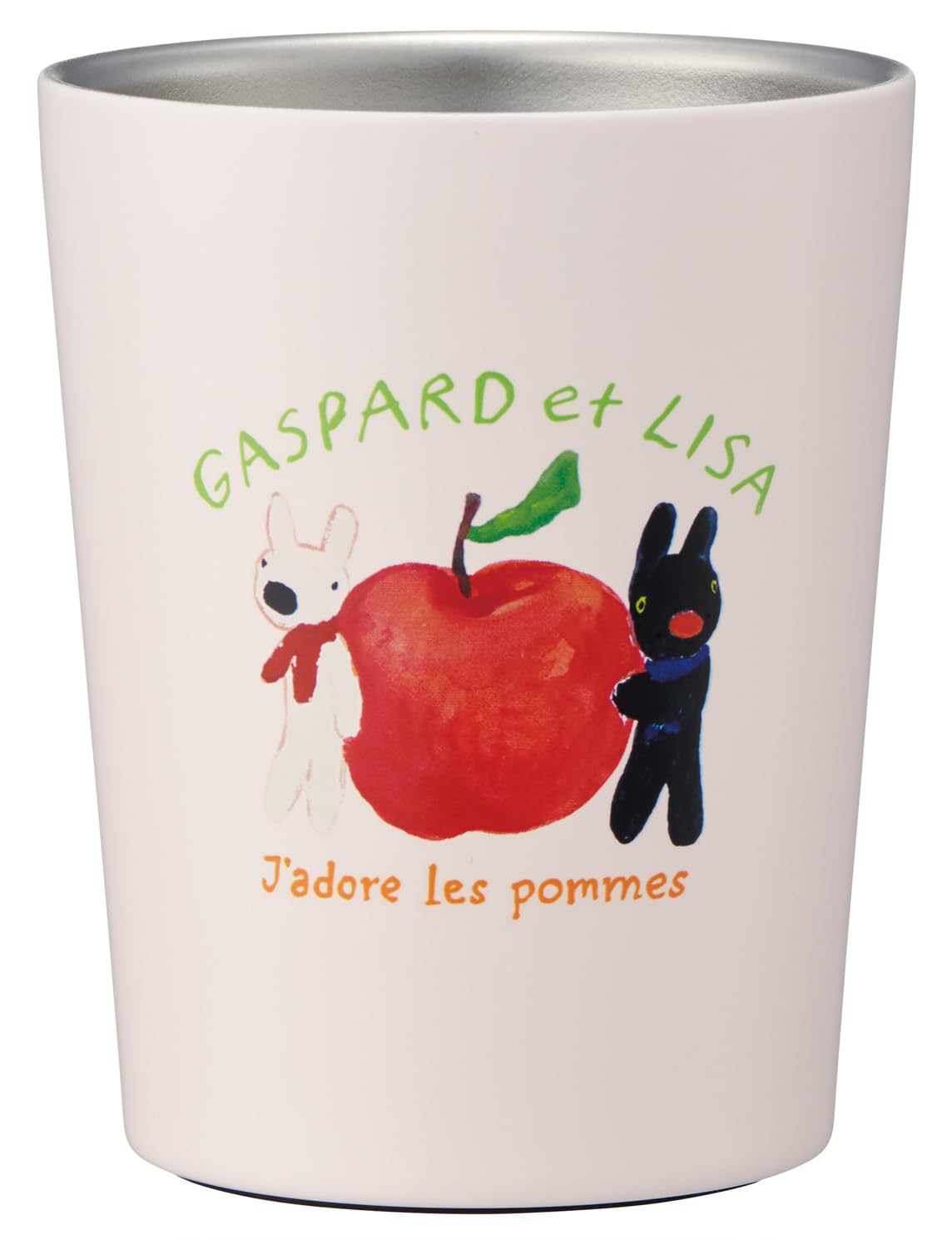 

Skater Convenience Store Coffee Stainless Steel Insulated for Hot or Cold Gaspard and Lisa Apple Tumbler, Small, 240ml, Drinks, Design, STCV1-A