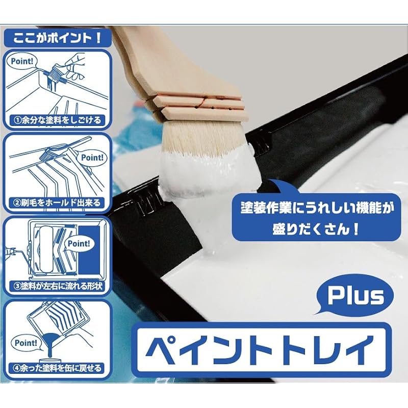 Handy-Crown Paint Roller Tray Paint Tray Plus 4-inch PTP-4 Paint Tray
