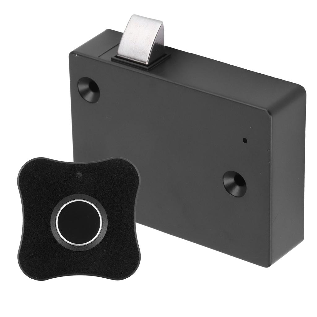 Home Smart Fingerprint Lock Aluminum Alloy Cabinet Electric Small Lock for Cabinet Drawer