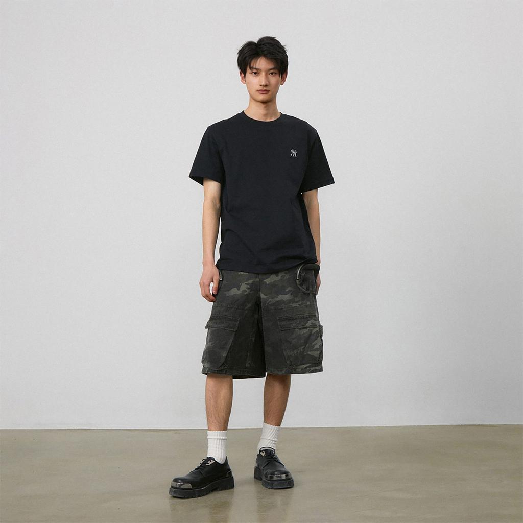 MLB Fashion Sports Collection T Shirt Unisex Black 3ATSB0243-50BKS