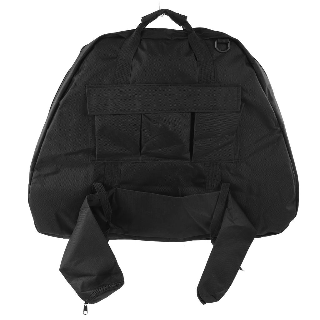 Canvas Composite Pulley Bow Bag Outdoor Archery Hiking Backpack Triangle Bow and Arrow Bag Shoulder Carrying Dual User