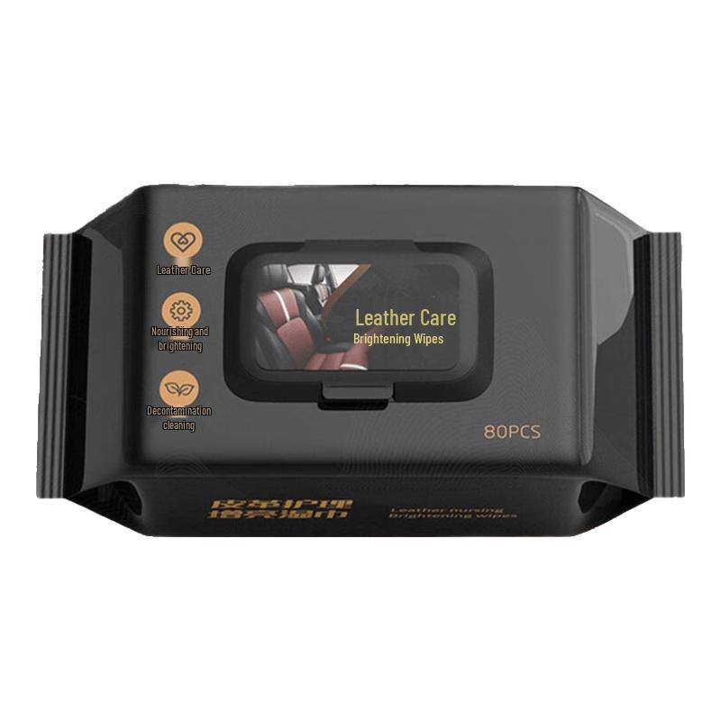 Automotive Leather Interior Cleaning & Care Wipes Car Supplies