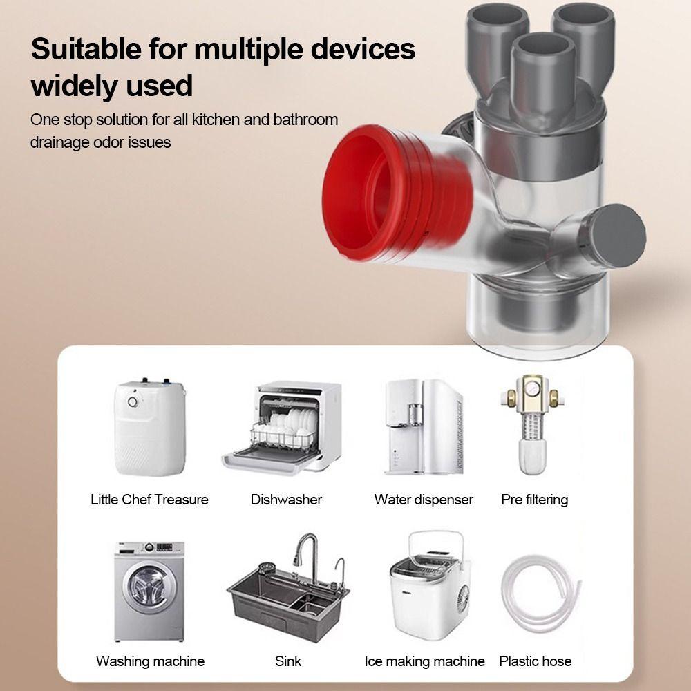 Dichtring Waschmaschine Ablaufdichtung Stopfen Geruchshemmend Bodenablaufstopfen Küche Bad Verwendung