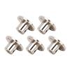 5pcs Flange Coupling Connector Professional Stainless Steel 3mm Inner Diameter Rigid Flange Shaft