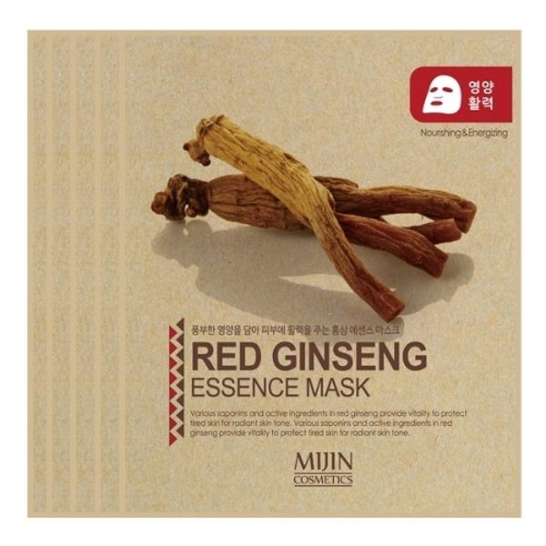 [50 sheets] Mijin Red Ginseng Essence Mask Sheet Pack_18565346_634664