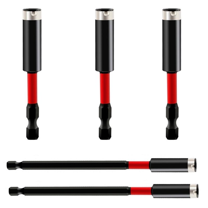 Magnetic Ball Bearing Socket Extension Rod High Strength Carbon Steel Extended Reach Adapter Tool For Professional Mechanics