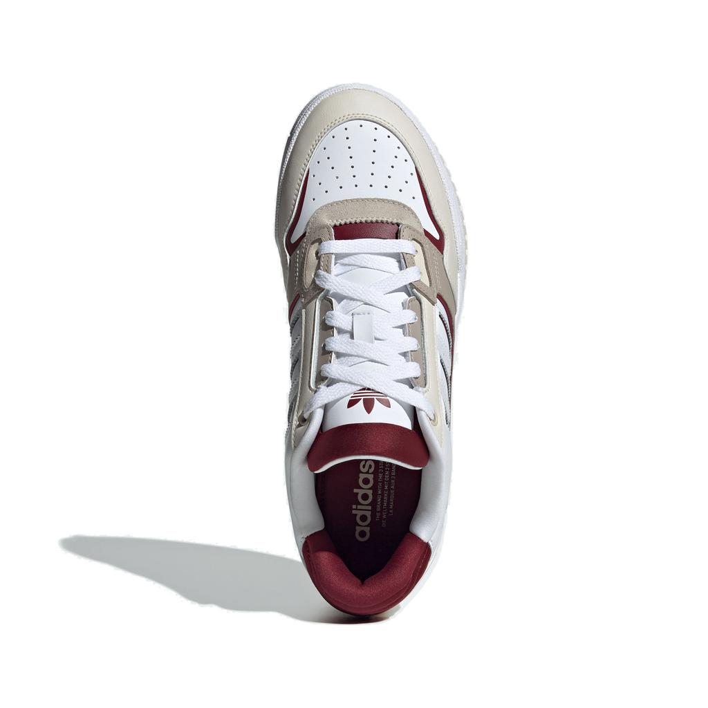 adidas Originals Drop Step 2.0 Nízké Pohodlné Všestranné Jednoduché Nízké Skateboardové Boty Unisex Tenisky Bílá Šedá Červená IG4335
