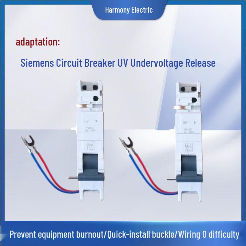 

Undervoltage Protection Coil with Miniature Circuit Breaker & Over/Undervoltage Trip Unit (Model 5SY6/5SN/5SP, 5ST3817-0CC)