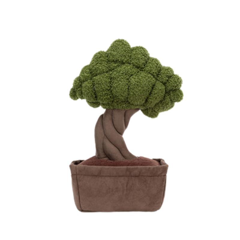 JELLYCAT Plant Series Fun Bonsai Tree Green Doll Plush Doll 34cm Height