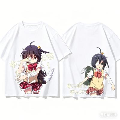 Love, Chunibyo & Other Delusions! Anime Lover Tshirt Year Round Clothing Personality Clothes Plus Size Unisex New Model Couples