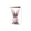 Anime cute cartoon rabbit balloon passport bag, student ID holder