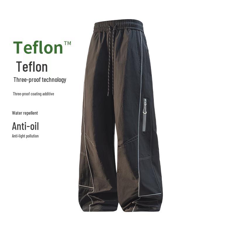 MEDE Men s Summer American Style Visible Stitching Cargo Pants 3XL