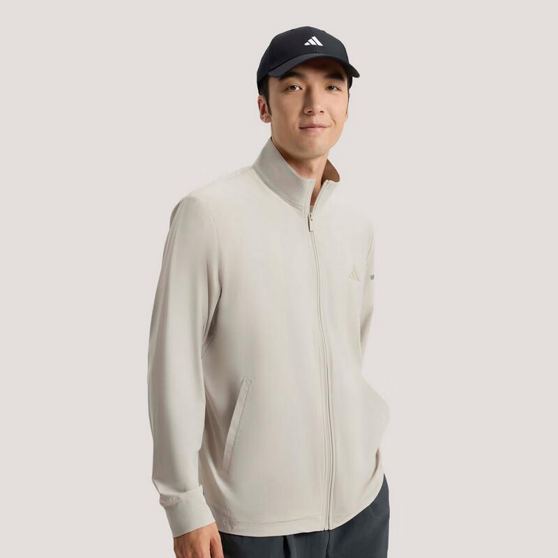 

Adidas Men s Stand-up Collar Knitted Jacket M