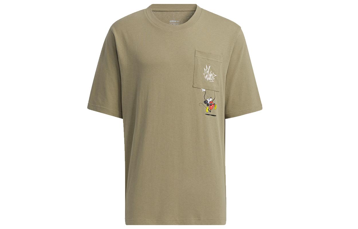 Adidas Neo x Disney T Shirt Men s Green HF0455 L