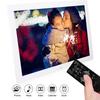 17Inch 1440*900HD Digital Photo Picture Frame Alarm Clock Player Album Remote Control White