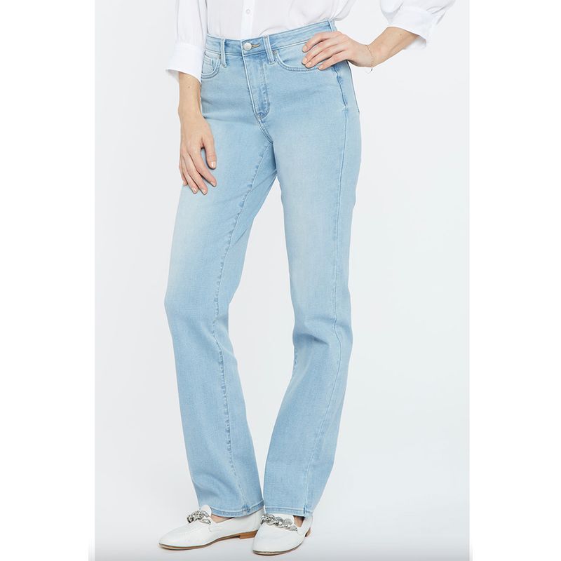 2 Pieces 90% Off Export USA NY Home High Elasticity Long Blue High Waist Loose Small Wide Leg Smoke Pipe Driving Daddy Pants Denim