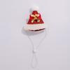 Reusable Christmas Cat Hat Red Cute Cartoon Xmas Cat Custom Autumn Winter Decorative Pets Dress Up Supplies for Dogs