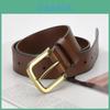 Stylish Genuine Leather Men's Cowhide Needle Buckle Korean Trendy Versatile Belt Casual Business Simple Youth Trendsetter Brown