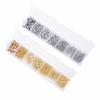 Ear Hook Accessory Kit with Storage Box Handmade DIY Production Jewelry Material Package Alloy for Bracelet Necklace Earring TMZ