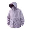 Vêtement d'été léger en soie glacée Protection solaire Séchage rapide Protection UV Doux pour la peau Respirant Évacuation de l'humidité Manteau