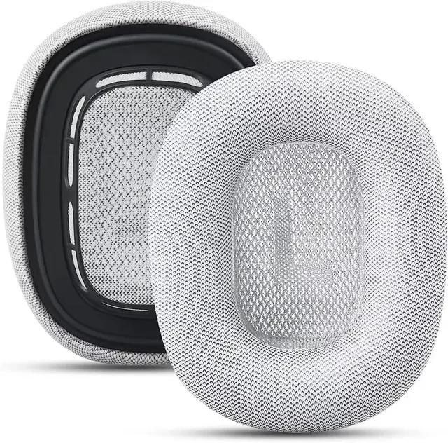 

Сменные оригинальные сетчатые тканевые амбушюры для гарнитуры AirPods Max, магнитное крепление, подушки для наушников серебряный