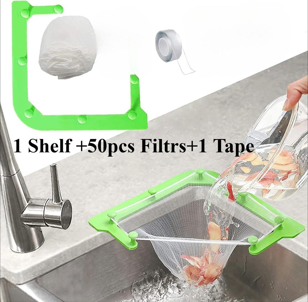 Kitchen Triangular Sink Strainer Drain Vegetable Fruit Drainer Basket Rack for Kitchen Accessories Storage Sink Filter Shelf