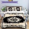 Supernatural 3pcs Bedding Set Duvet Cover Closure Includes 1 Duvet Cover & 2 Pillowcases for All Seasons Bedroom Home Dorm Decor