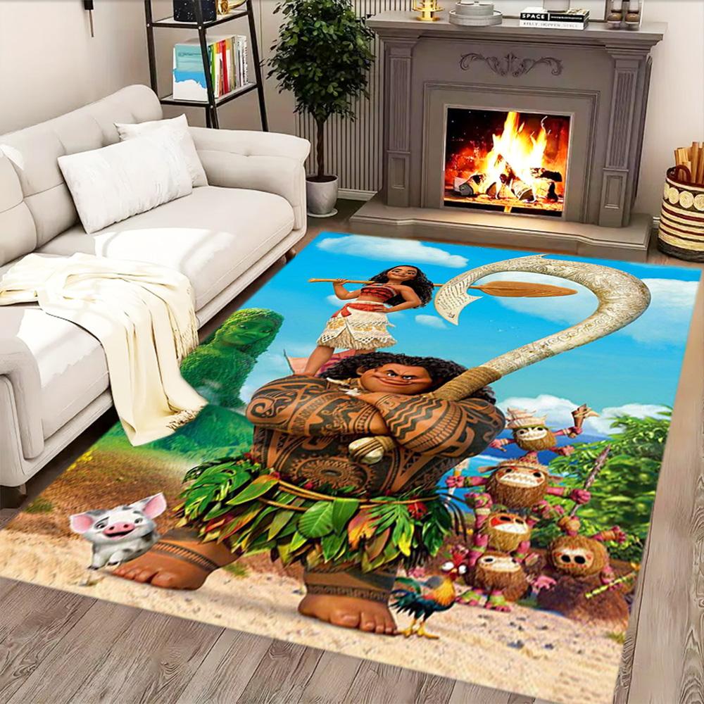 Moana's Adventure On The Waves rug for Living Room rug, Bedroom, Study Room, Hallway Decoration, Perfect for Home Decoration or Holiday Gifts