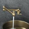 TLXT Vintage Wall-Mounted Kitchen Faucet