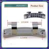 Drum Washing Machine Door Hinge Assembly, Repair Accessory Compatible with Haier Washing Machines