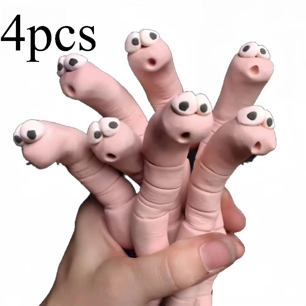 Potted Plant Humidity Monitor Battery Free Cute Earthworm Soil Moisture Meter metais for Indoor Outdoor Plant Lawn Funny Sensor