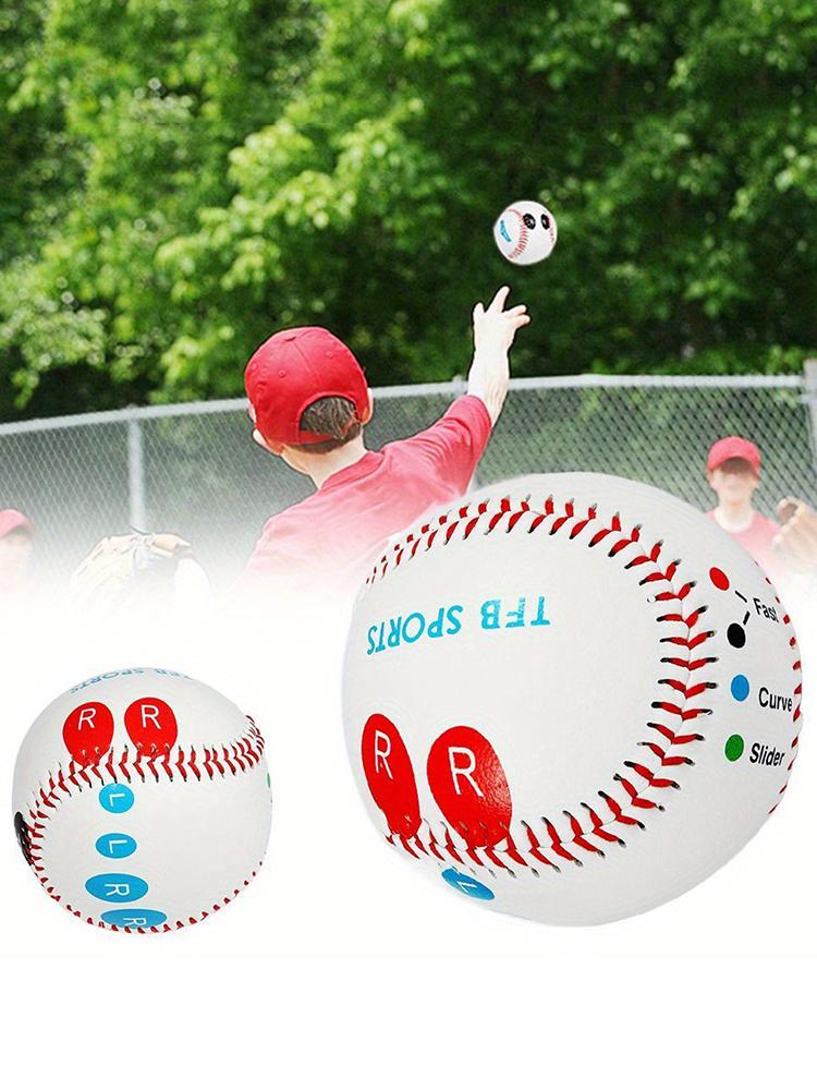 9 Inch Competition Training Baseball with Finger Placement Markers Games Practice Baseball for Adults Baseball Fans