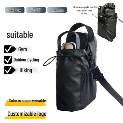Wysokiej klasy przenośna torba crossbody fitness z magnetycznym uchwytem na butelkę z wodą