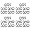 A84X-20Set Carburetor Insulator & Gasket For Honda GCV160 GCV190 16211-ZL8-000 Carburetor Gasket Kit Chainsaw Parts & Accs