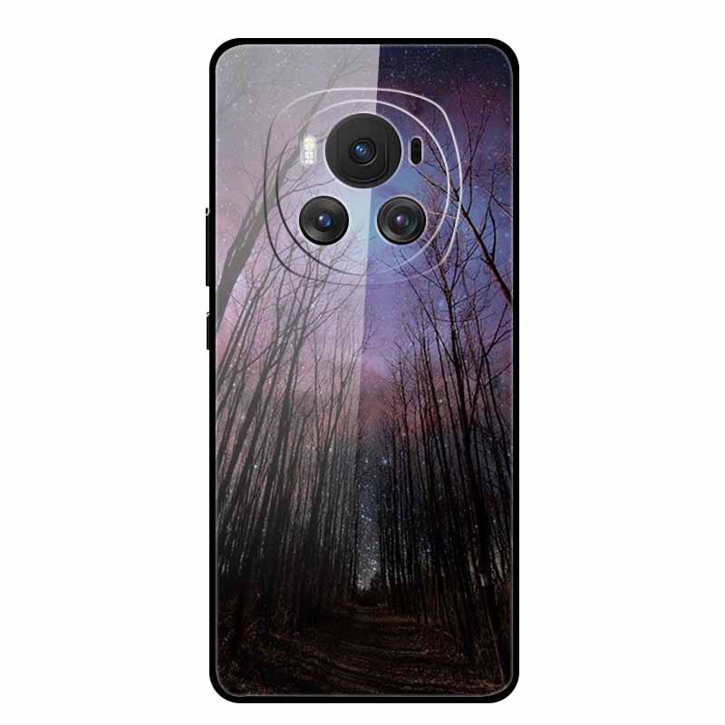 Tempered Glass Case For Honor Magic 6 Pro Case 6.8" Soft Edge Hard Glass Back Cover For Honor Magic6 Pro Phone Case Fundas Shell