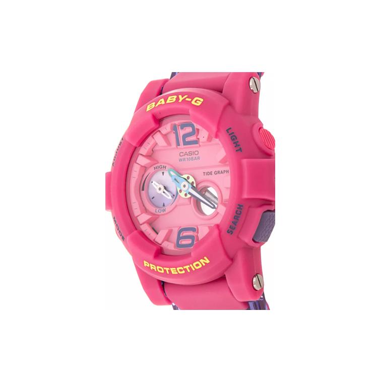Casio Women's BABY-G Red Watch BGA-180-4B3 BGA-180-4B3