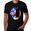 Daft Vollfarben T-Shirt All Match Basic Kurzarm Top